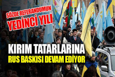 İşgalci Rusya'nın Kırım'daki sözde referandumunun üzerinden 7 yıl geçti