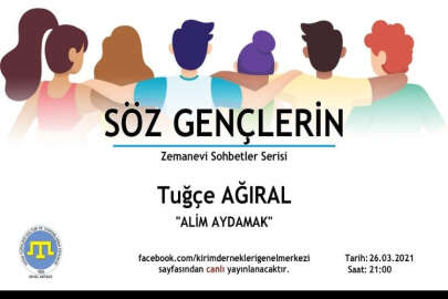 Kırım Derneği Genel Merkezinden gençlere özel program: "Söz Gençlerin-Zemanevi Sohbetler Serisi"