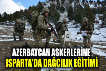 MSB'den Azerbaycan askerlerine dağcılık eğitimi