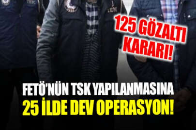 FETÖ'nün TSK yapılanmasına İstanbul merkezli operasyon