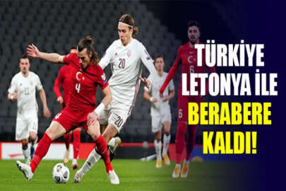 Türkiye, Letonya ile yenişemedi