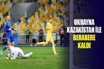 Ukrayna ikinci maçında da berabere kaldı!