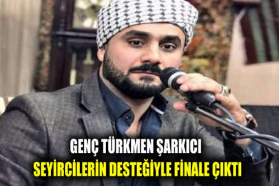 Türkmen sanatçı Mustafa Samir Parlakyıldız Irak'taki ses yarışması finaline damgasını vurdu