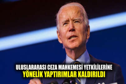 Biden, Trump'ın Uluslararası Ceza Mahkemesi yetkililerine yönelik yaptırımlarını kaldırdı