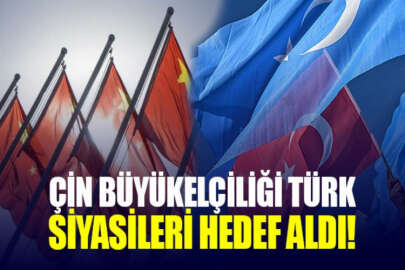 Çin'in Ankara Büyükelçiliği, Türk siyasileri hedef aldı