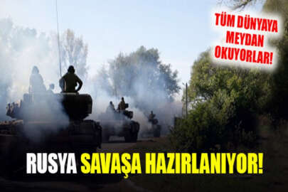 Rusya tüm dünyaya meydan okuyor: Savaşa hazırlık denetimlerine başlıyorlar!