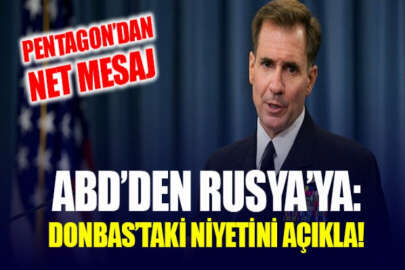 ABD: Rusya'nın Ukrayna sınırındaki hareketlilik konusunda niyetini belli etmesini bekliyoruz