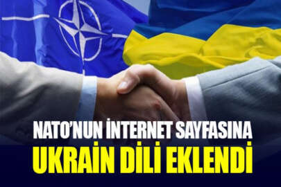 NATO'nun internet sayfasına Ukraince eklendi