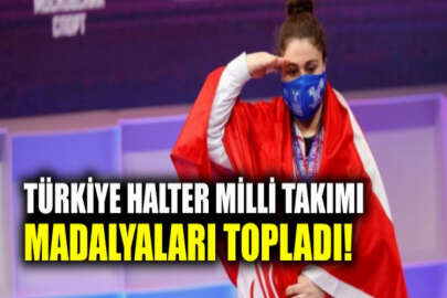 Türkiye, Rusya'daki 2021 Avrupa Halter Şampiyonası'nı 17 madalya ile tamamladı