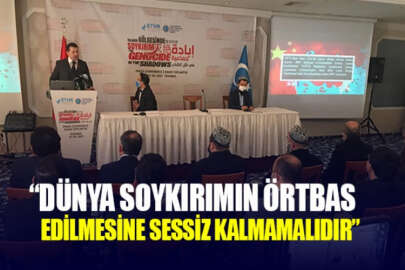 Yalanın Gölgesinde Soykırım: İstanbul'da Doğu Türkistan konulu basın toplantısı yapıldı