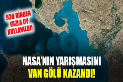 NASA'nın yarışmasını Van Gölü kazandı!