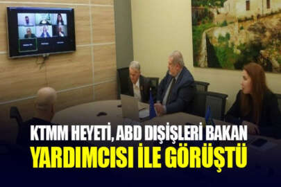 KTMM temsilcileri, ABD Dışişleri Bakan Yardımcısı  ile görüştü