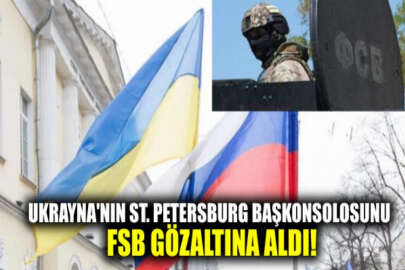 Ukrayna'nın St. Petersburg konsolosu, Rus istihbarat servisi tarafından gözaltına alındı