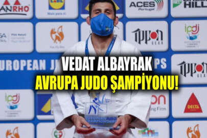 Türk milli judocu Vedat Albayrak, Avrupa şampiyonu oldu
