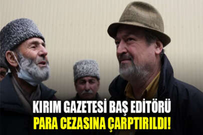 İşgalcilerden, Kırım Gazetesi Baş Editörü Bekir Mamutov'a para cezası