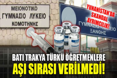 Yunanistan'da Batı Trakya Türkü öğretmenlere skandal ayrımcılık!
