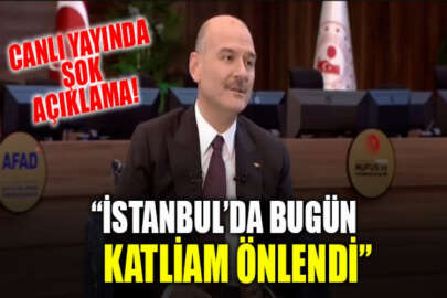 İçişleri Bakanı Soylu'dan şok açıklama: İstanbul'da bugün katliam önlendi!
