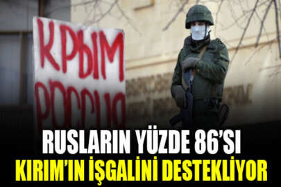 Levada Merkezi: Rusların yüzde 86’sı Kırım’ın işgalini destekliyor
