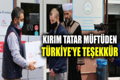 Kırım Müslümanları Dini İdaresi Müftüsü Ayder Rüstemov Türkiye'ye teşekkür etti