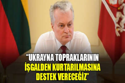 Litvanya Cumhurbaşkanı: Litvanya, Ukrayna topraklarının işgalden kurtarılmasına destek olacak