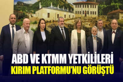 Kırım Tatar liderler, ABD'li diplomatlarla Kırım Tatarlarının durumunu görüştü