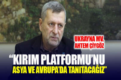 Çiygöz: Kırım Platformu'nu Avrupa ve Asya ülkelerinde tanıtmaya hazırlanıyoruz