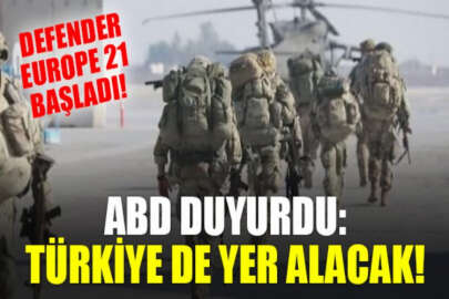 ABD açıkladı: Defender Europe 21 başladı!