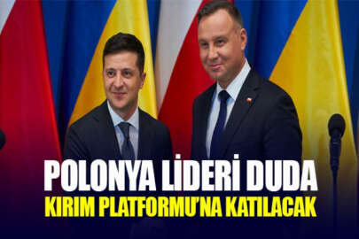 Polonya Cumhurbaşkanı Duda, Kırım Platformu Açılış Zirvesi'ne katılacak