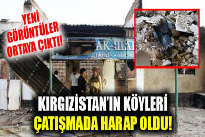 Kırgızistan ile Tacikistan çatışmasının yeni görüntüleri ortaya çıktı!