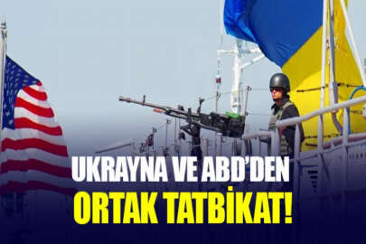 Ukrayna ve ABD gemileri, Karadeniz'de ortak tatbikat yaptı