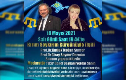 İsmail Gaspıralı Derneğinden Kırım Tatar Sürgünü konferansı