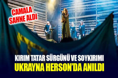 Herson'da Kırım Tatar Soykırım Kurbanları anıldı