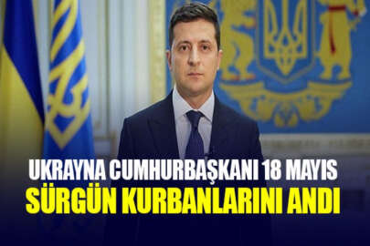 Cumhurbaşkanı Zelenskıy: Ukrayna, Kırım'ı geri almak için her şeyi yapıyor
