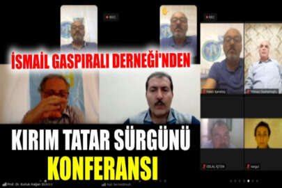 İsmail Gaspıralı Derneği, Kırım Tatar Sürgünü konferansı düzenledi