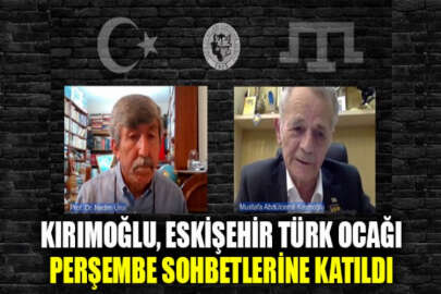 Mustafa Abdülcemil Kırımoğlu, Eskişehir Türk Ocağı Perşembe Sohbetlerine katıldı