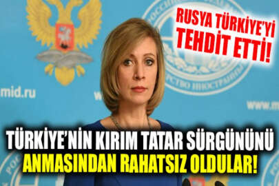 Rus Sözcü Zaharova'dan küstah Türkiye açıklaması!