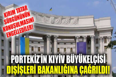 Portekiz’in Kıyiv Büyükelçisi Ukrayna Dışişleri Bakanlığına çağrıldı