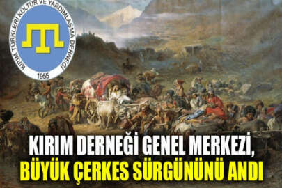 Kırım Derneği Genel Merkezi, Büyük Çerkes Sürgününün yıl dönümünü andı