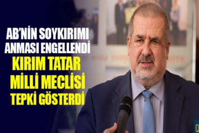 KTMM, AB'nin Kırım Tatar soykırımını anmasının engellenmesine tepki gösterdi