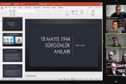Söz Gençlerin-Zemanevi Sohbetler Serisi'nde, "1944 Sürgünlük Anıları" Kırım Tatarca anlatıldı