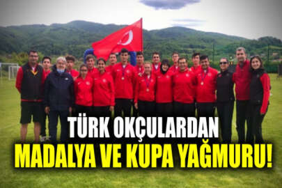 Türk okçulardan madalya yağmuru! Yurda madalya ve kupalarla döndüler