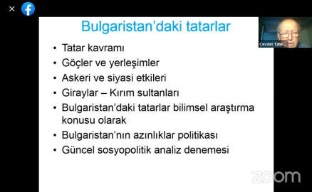 Emel Fikir ve Kültür Konferanslarında bu hafta "Bulgaristan’daki Kırım Tatarları" konuşuldu