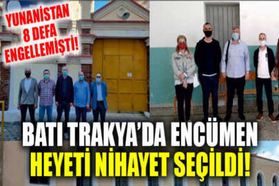 Batı Trakya'da 5 aydır ertelenen Encümen Heyeti seçimleri yapıldı