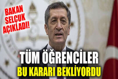 Milli Eğitim Bakanı Ziya Selçuk'tan telafi eğitimi açıklaması