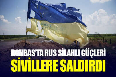Donbas'ta işgalci güçlerin saldırıları devam ediyor: Bir sivil yaralandı