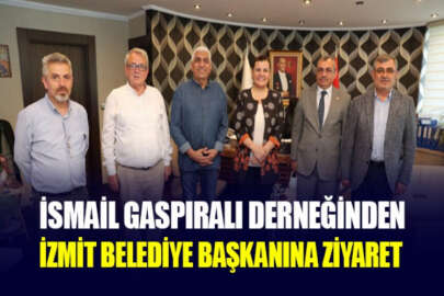 İsmail Gaspıralı Derneğinden İzmit Belediyesi Başkanı Av. Fatma Kaplan Hürriyet'e ziyaret