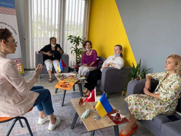 Kırım Derneği İstanbul Anadolu Yakası Şubesi, Ukrayna Dayanışma Derneğini ziyaret etti