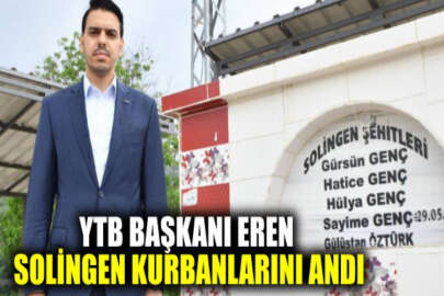 YTB Başkanı Eren, Solingen'deki ırkçı saldırının kurbanlarını mezarları başında andı