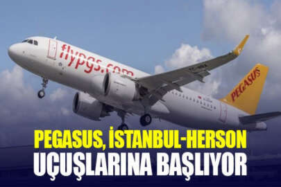 Pegasus, İstanbul-Herson seferlerine başlıyor