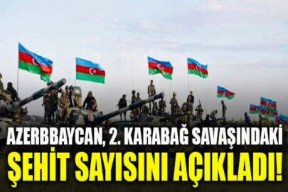 Azerbaycan 2. Karabağ Savaşında 2 bin 900 şehit verildiğini açıkladı